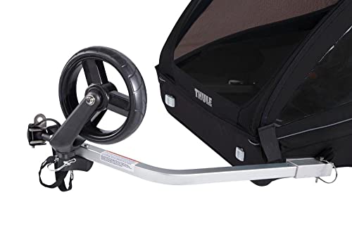 Thule Coaster XT Remorque de Vélo pour Enfants, Noir