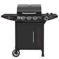 Royal Gourmet Barbecue à Gaz 3+1 Brûleurs 11.5kW, Noir