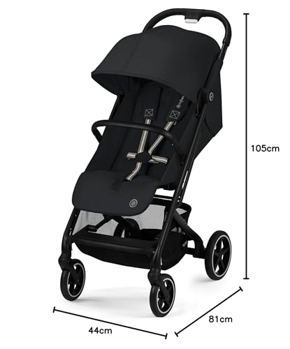 Cybex Beezy Poussette Compacte, Magic Black