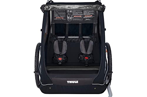 Thule Coaster XT Remorque de Vélo pour Enfants, Noir