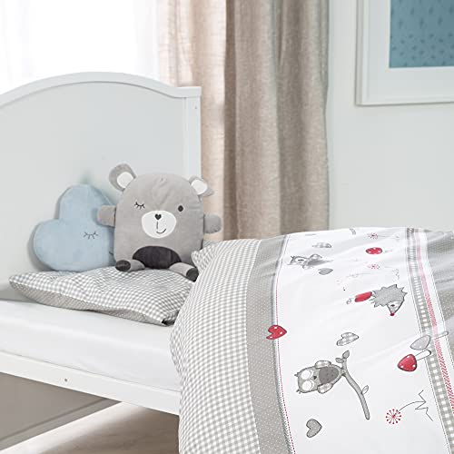 Roba Lit Bébé Évolutif 70x140cm, complet, Blanc