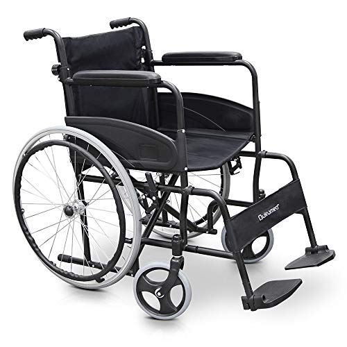 Quirumed Fauteuil Roulant Pliable Easy Compact, Siège 46cm