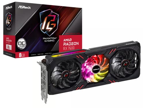 ASRock Radeon RX 7600 Phantom Gaming 8GO