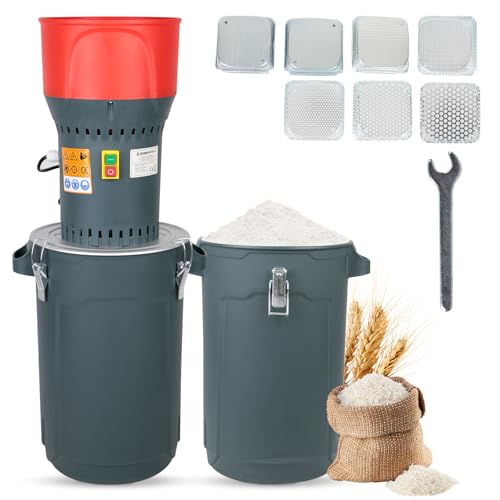 DETODDA Moulin à Céréales Électrique 25L