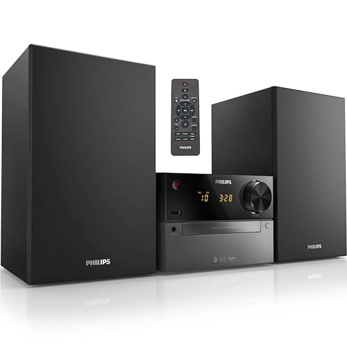 Philips TAM4505 Micro-Chaîne Stéréo 60W avec CD/Bluetooth