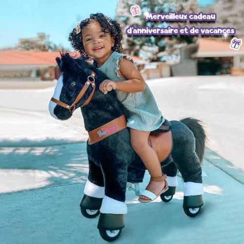 PonyCycle Cheval Mécanique avec Freins, Modèle UX426, Taille 4 (4-8 ans)