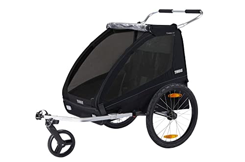 Thule Coaster XT Remorque de Vélo pour Enfants, Noir