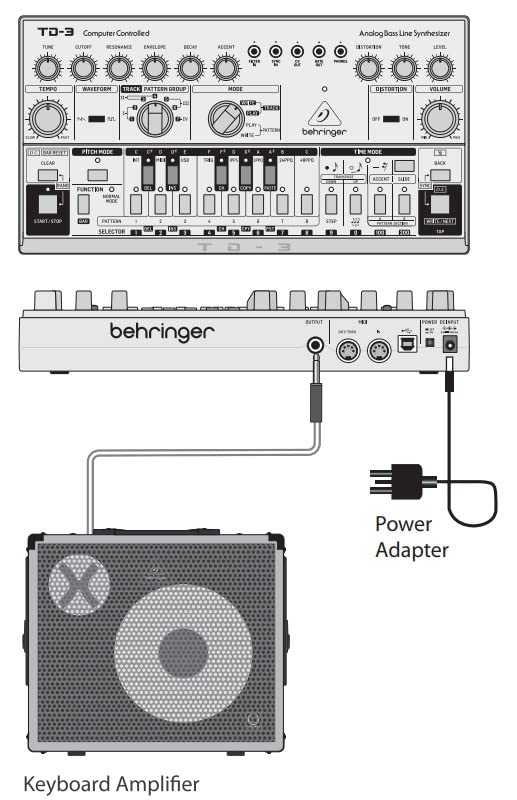 Behringer TD-3 Synthétiseur Bass Line