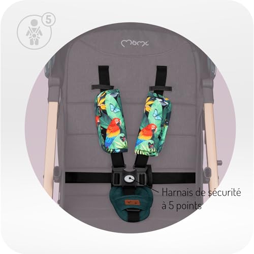 MoMi ESTELLE Poussette Pliable, Jusqu'à 15kg