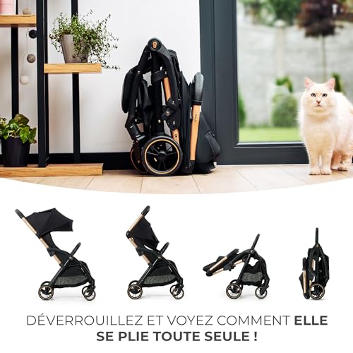 Kinderkraft Apino Poussette Canne Ultra-Légère, Beige
