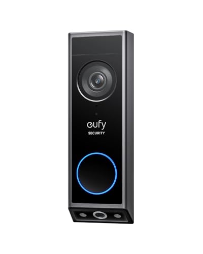 Eufy Security Video Doorbell E340, Double Caméra 2K