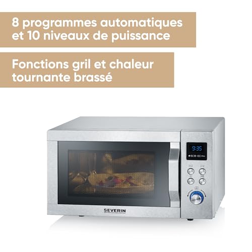 SEVERIN Four Micro-ondes 25L, 1950W, Gril