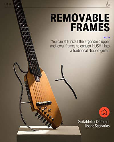 Donner HUSH I Guitare de Voyage