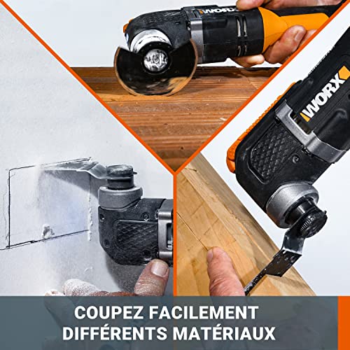 WORX Outil Oscillant Sans Fil 20V