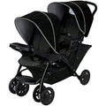 Graco Stadium Duo Poussette Double, Noir/Gris