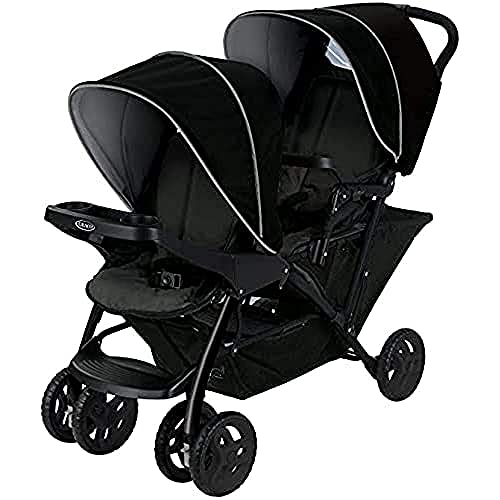 Graco Stadium Duo Poussette Double, Noir/Gris