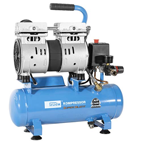 Güde Airpower 105/8/6 Compresseur Silencieux 6L, 550W
