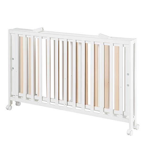 Roba Lit Bébé Pliant Fold Up 60x120cm Blanc