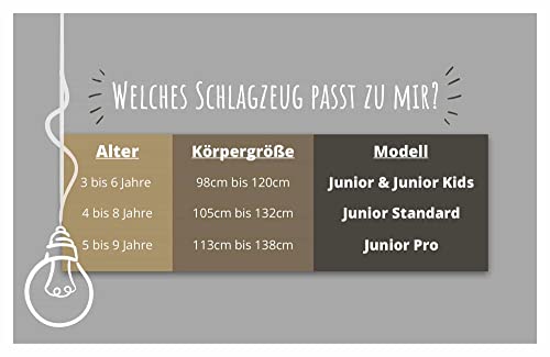 XDrum Junior Batterie pour Enfants, Bleue