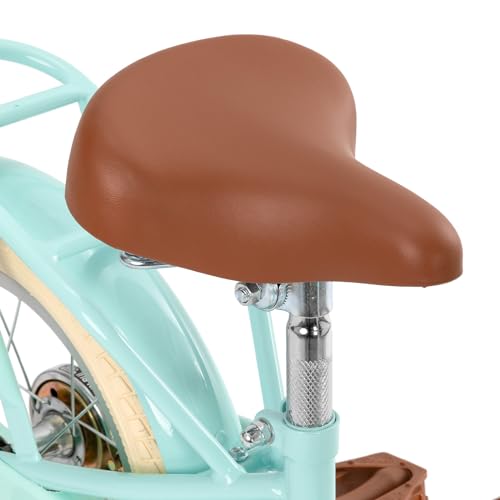 STITCH Vélo pour Enfants 12 Pouces, avec Panier