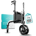 Helavo Déambulateur 3 roues en aluminium, 5,5kg