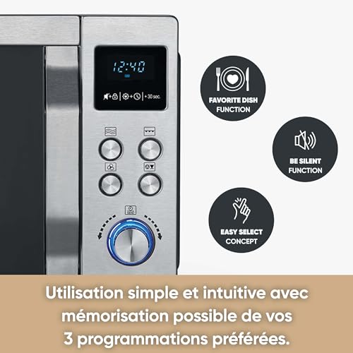 SEVERIN Four Micro-ondes 25L, 1950W, Gril