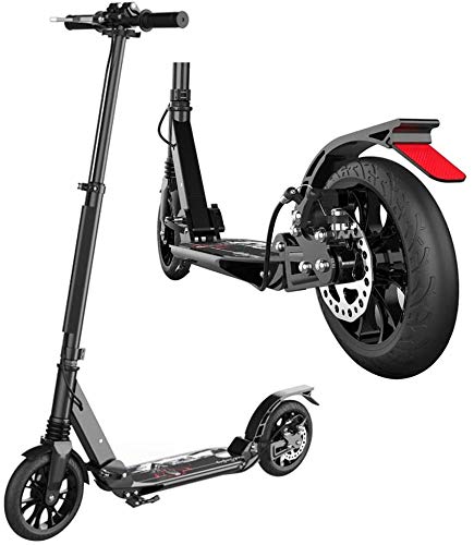 LQHZWYC Trotinette Adulte Pliable avec Double Suspension et Frein