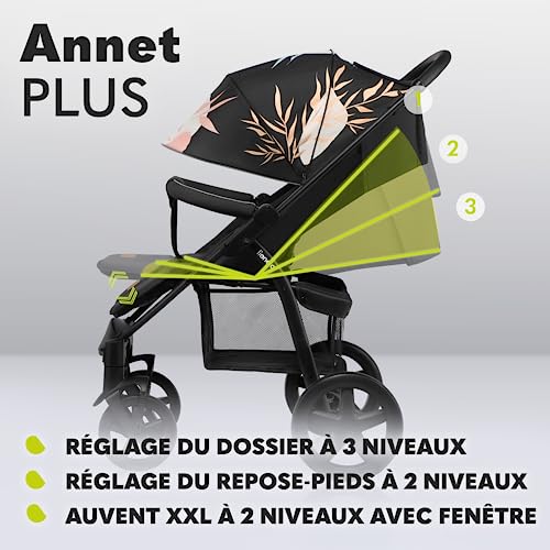 LIONELO Annet Plus Poussette Bébé, Couleur Lovin