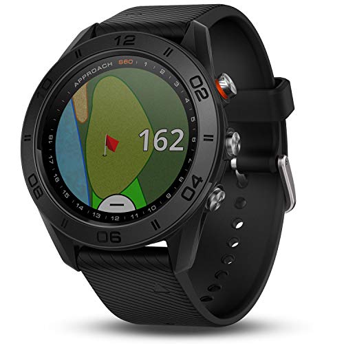 Garmin Approach S60 Montre GPS de Golf, Noir