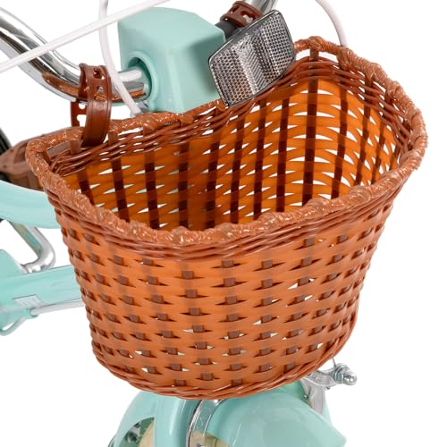 STITCH Vélo pour Enfants 12 Pouces, avec Panier