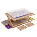 Lavievert Table de Puzzle Inclinable avec 6 Tiroirs, jusqu'à 1500 pièces