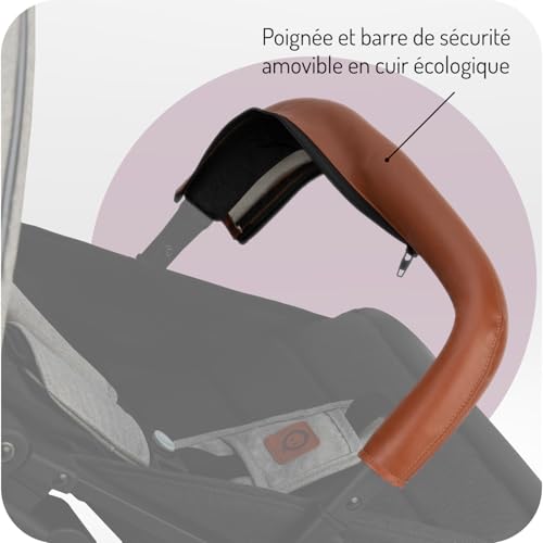 MoMi ESTELLE Poussette Pliable, Jusqu'à 15kg
