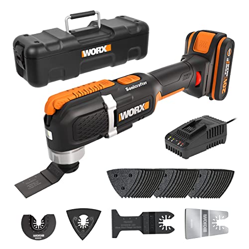 WORX Outil Oscillant Sans Fil 20V