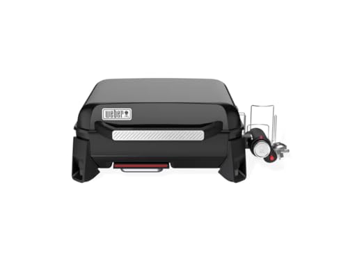 Weber Plancha à Gaz 43cm avec Couvercle