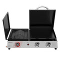 Royal Gourmet Barbecue à Gaz Portable 3 Brûleurs 8.5kW