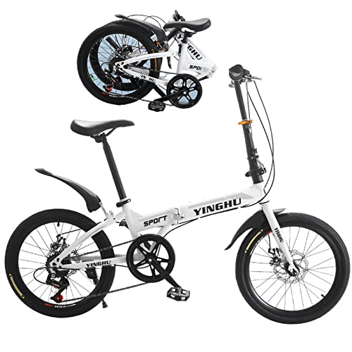 Vélo Pliant 20 pouces, 6 Vitesses