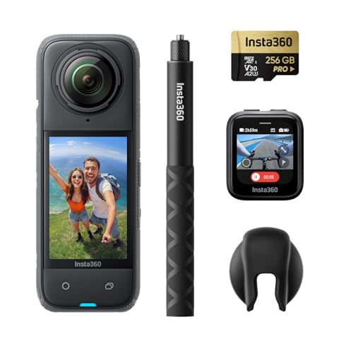 Insta360 X4 Pack GPS Caméra 360° 8K