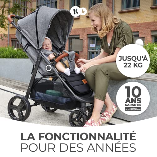 Kinderkraft Grande Plus Poussette Canne