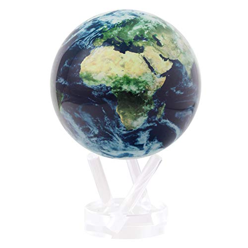 MOVA Globe Rotatif Solaire Terre avec Nuages 4,5"