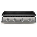 Livoo Plancha DOC297 4 Brûleurs Inox, 76x36cm
