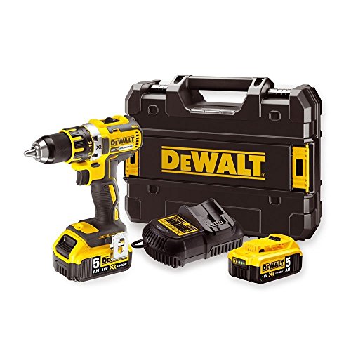 DeWalt DCD791P2 Perceuse Visseuse 18V avec 2 batteries 5Ah