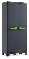 Keter Armoire de Rangement Haute Moby 80x44x182cm, Anthracite