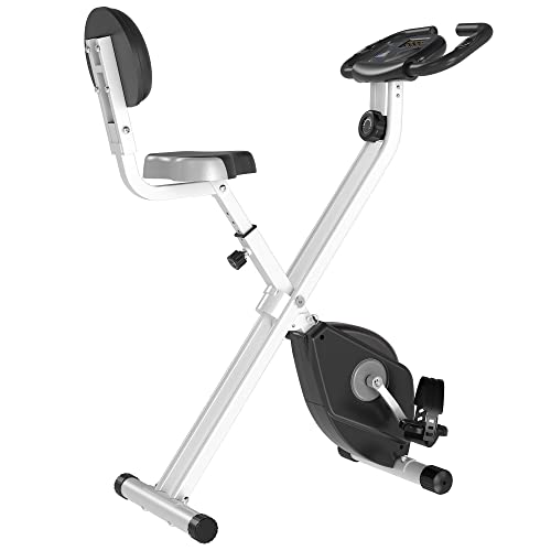 HOMCOM Vélo d'Appartement Pliable Magnétique