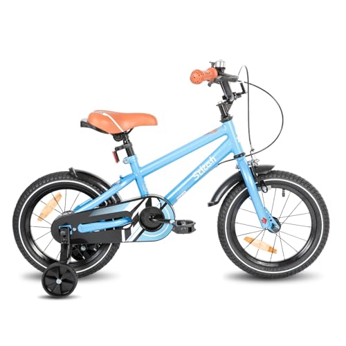 Stitch Vélo Enfant 14/16 pouces avec stabilisateurs, coloris varié