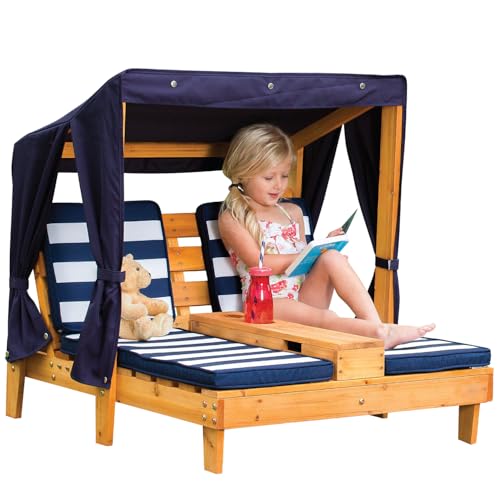 KidKraft Chaise Longue de Jardin pour Enfant avec Coussins