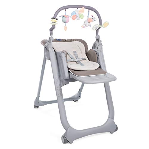 Chicco Polly Magic Relax Chaise haute évolutive, Beige