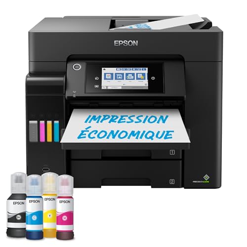 Epson EcoTank ET-5850 Imprimante Multifonction A4 Wi-Fi
