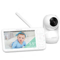 Momcozy Babyphone Vidéo 1080P, Écran 5.5", Batterie 5800mAh