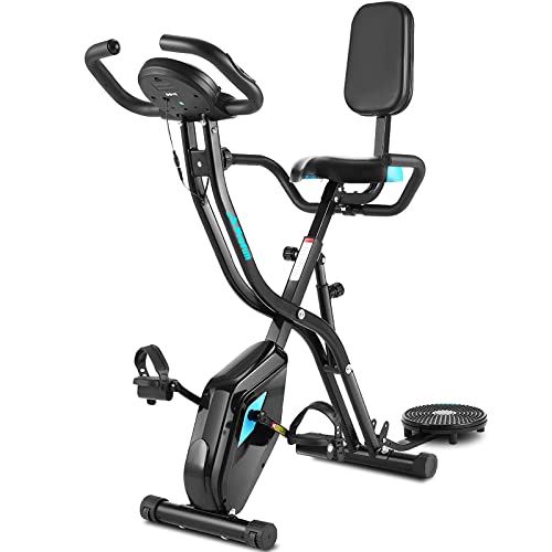 Profun Vélo d'Appartement Pliable avec Connectivité App