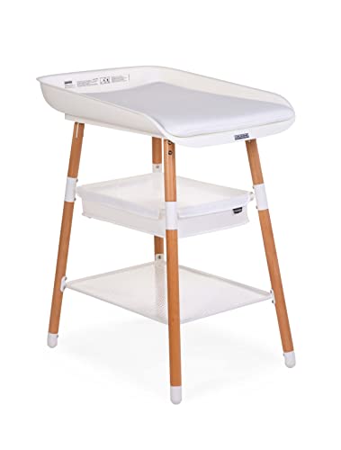 Childhome Evolux Table à Langer Évolutive sur Roues